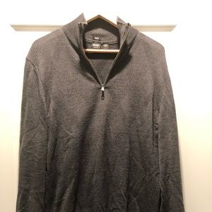 Merino Wool Hugo Boss 1/4 Zip